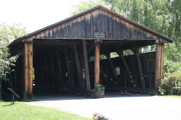 Vermont covered bridge Shelburne Museum