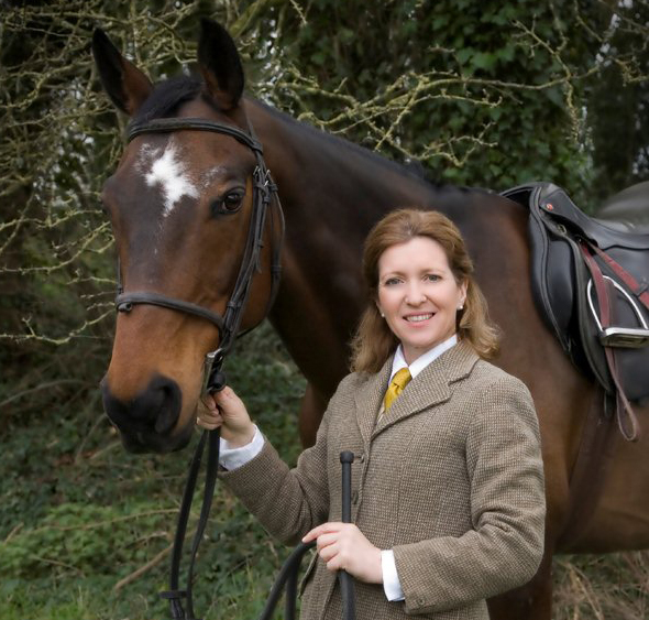 Sue Foley and her horse Tough Guy in Ireland