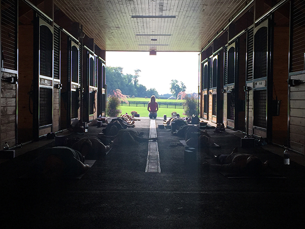 sunrise yoga stables