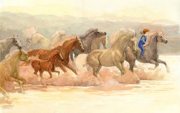 Susan Jeffers' children's book for horse lovers My Pony