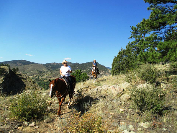 Sylvan Dale guest ranch horseback