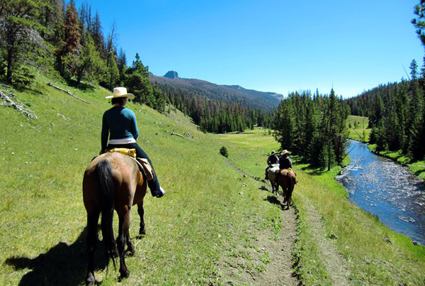 t cross ranch wyoming horseback