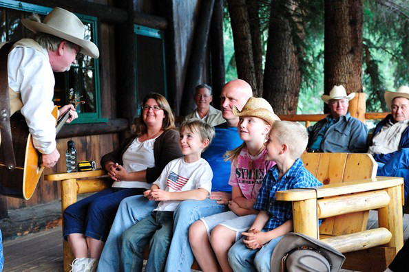 Tarryall River Ranch cowboy singer