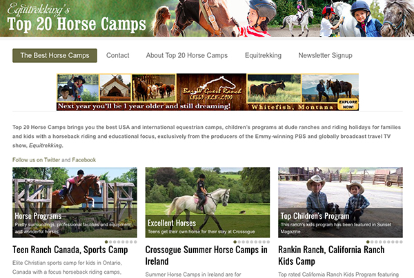 Top 20 Horse Camps