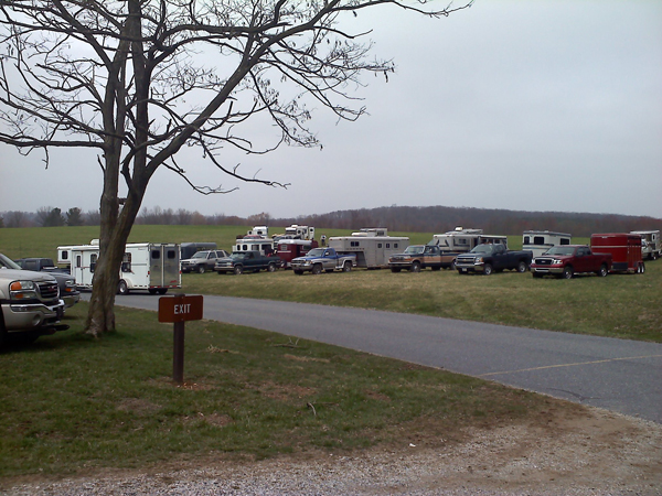 Codorus State Park Pennsylvania horseback trailer parking lot