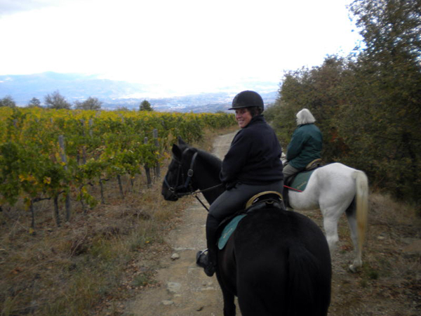 Tuscany riding vacation
