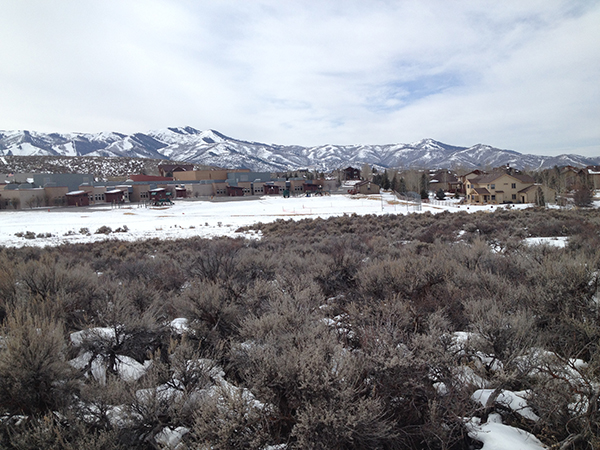 snow in utah