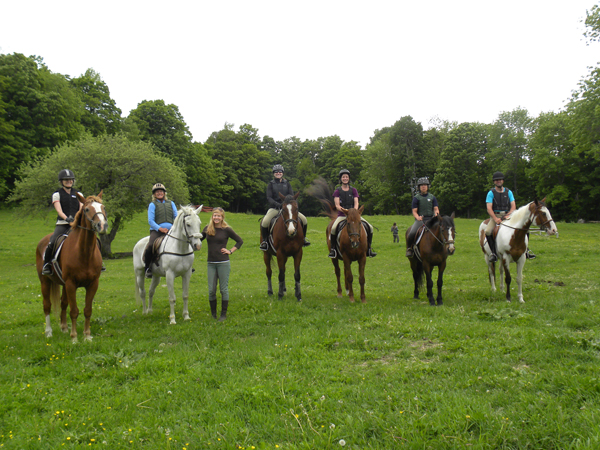 Vershire Riding School Adult Camp Group