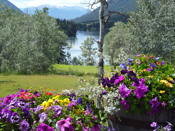 view from tsylos lodge 