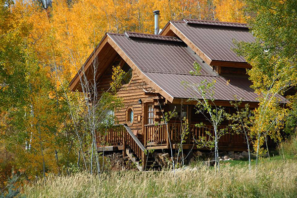 vista verde cabin fall colors