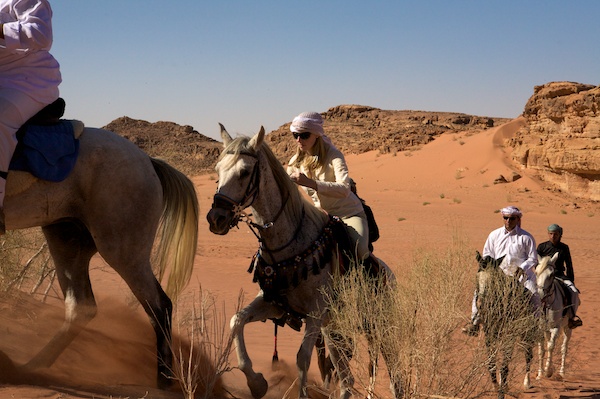 Wadi Rum horseback