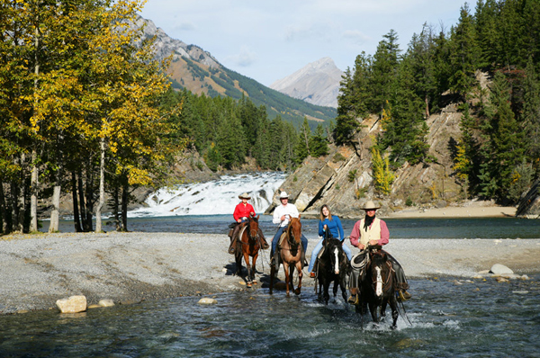 warner guiding banff horseback riding