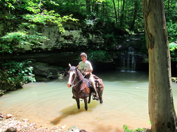 waterfall Buffalo River Tennessee