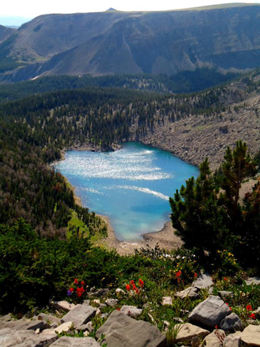 wyoming views the Red Rock Ranch